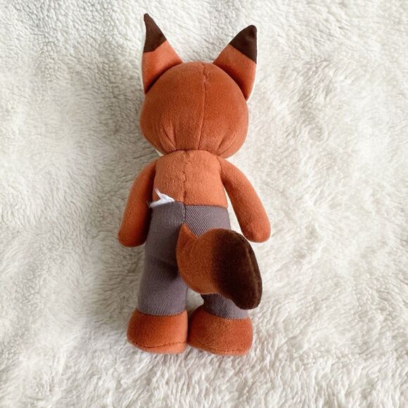 Disney Parks NuiMos Zootopia Nick Wilde 8” Posable Plush Figure Toy Fox - Picture 2 of 5